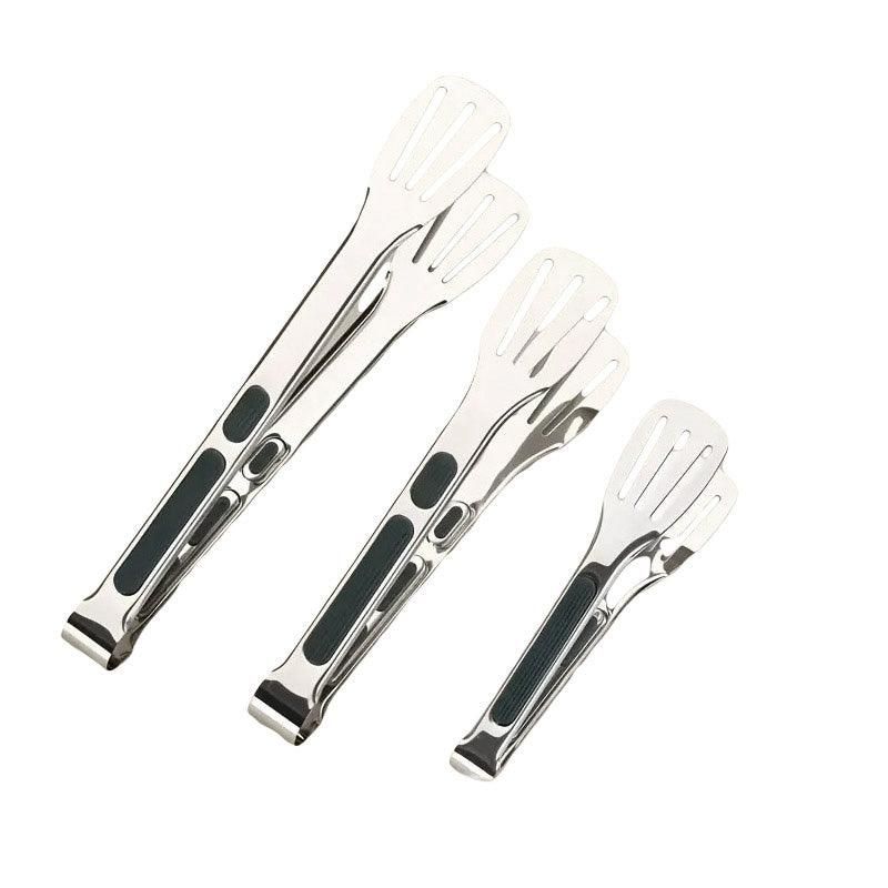 3pcs Stainless Steel Food Holders Kitchen Grill Steak Food Holder Cooking Tools V528-CLIP-3PCS-847043