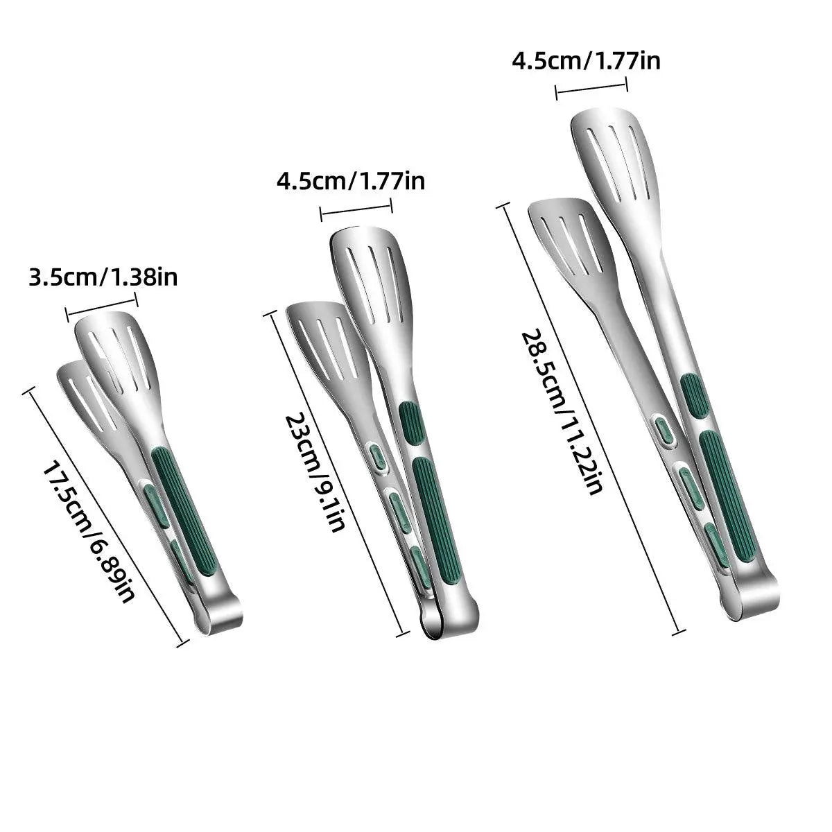 3pcs Stainless Steel Food Holders Kitchen Grill Steak Food Holder Cooking Tools V528-CLIP-3PCS-847043
