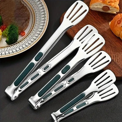 3pcs Stainless Steel Food Holders Kitchen Grill Steak Food Holder Cooking Tools V528-CLIP-3PCS-847043