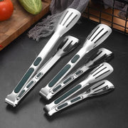 3pcs Stainless Steel Food Holders Kitchen Grill Steak Food Holder Cooking Tools V528-CLIP-3PCS-847043