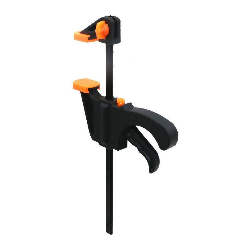 Quick Woodworking Clip Bar Clamp F-Tyle Grip Quick Ratchet Release Squeeze Tools - Orange V528-CLIP-ORANGE-4PCS-45112-1