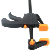 Quick Woodworking Clip Bar Clamp F-Tyle Grip Quick Ratchet Release Squeeze Tools - Red V528-CLIP-RED-4PCS-586530