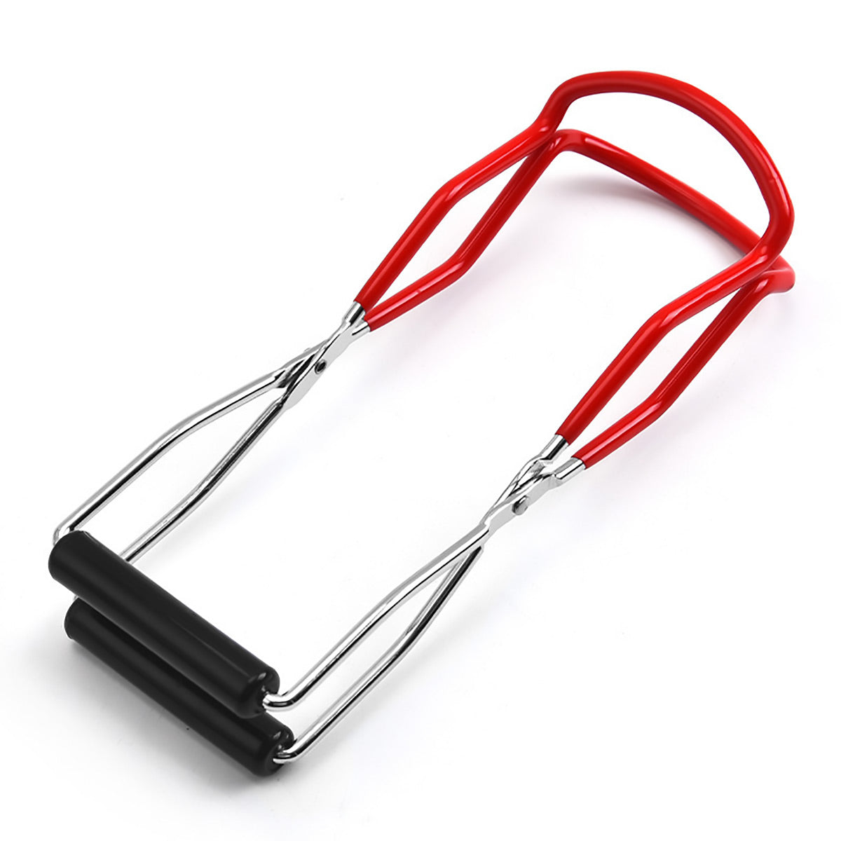 Stainless Steel Canning Jar Lifter Anti-Slip Lifting Tongs Gripper Anti-scalding - White V528-CLIP-WHITE-165223