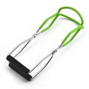 Stainless Steel Canning Jar Lifter Anti-Slip Lifting Tongs Gripper Anti-scalding - White V528-CLIP-WHITE-165223