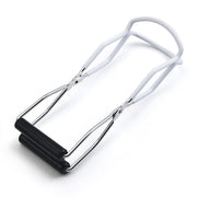 Stainless Steel Canning Jar Lifter Anti-Slip Lifting Tongs Gripper Anti-scalding - White V528-CLIP-WHITE-165223