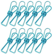 10X Spring Paperclips Metal Wire Hollow Out Clips 55mm Mini Binder Paper Clip - Green V528-CLIPA-55-GREEN-10PCS-737147