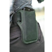 Leather Phone Holster Pouch Belt Clip Loop Waist Bag Cover Case for Men - Dark Brown V528-CLIPLOOPHOLSTER-DBROWN-518687