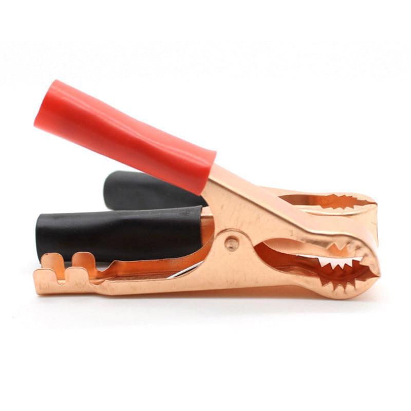 2/4/6Pairs Car Battery Tongs Cable Alligator Electrical Measured Clip Clamp Tool - 4pcs (2black+2red) V528-CLIPS-2PCSRED2PCSBLACK-89280