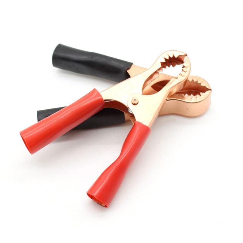 2/4/6Pairs Car Battery Tongs Cable Alligator Electrical Measured Clip Clamp Tool - 4pcs (2black+2red) V528-CLIPS-2PCSRED2PCSBLACK-89280