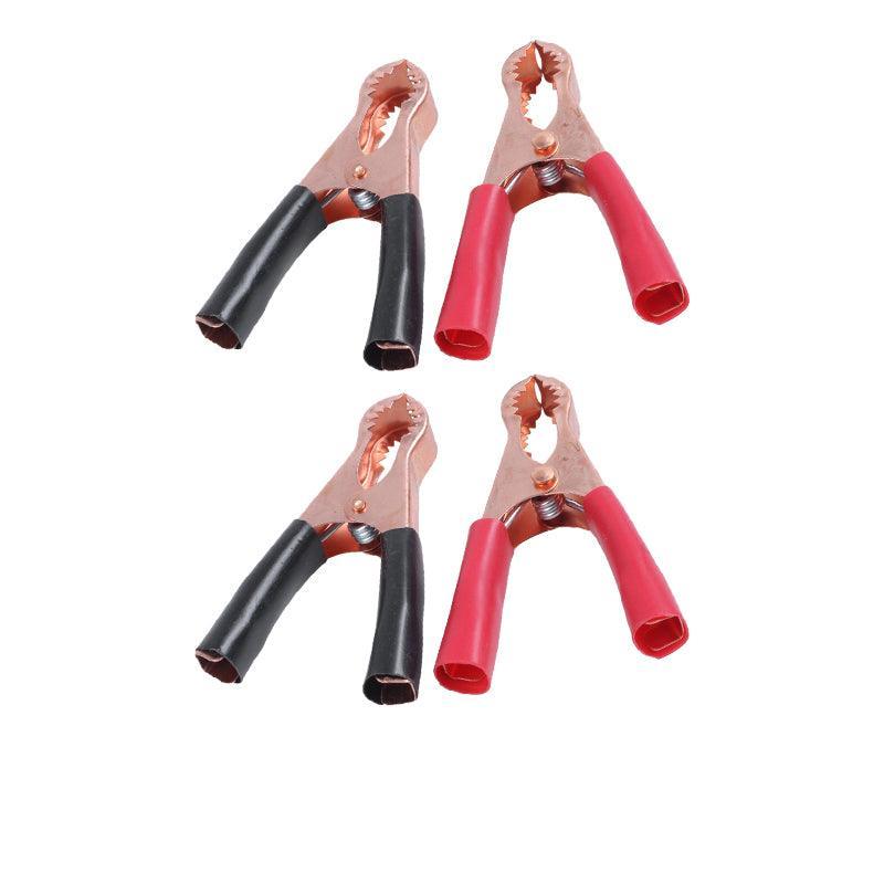 2/4/6Pairs Car Battery Tongs Cable Alligator Electrical Measured Clip Clamp Tool - 4pcs (2black+2red) V528-CLIPS-2PCSRED2PCSBLACK-89280