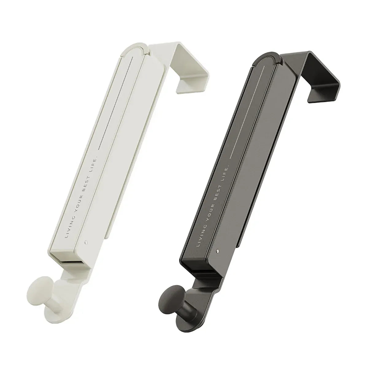 Folding Behind the Door Hook Hanger Clothes Hat Hanger Wall Mounted Organizer - Grey V528-CLOTHES-HOOK-GREY-46MM-725281
