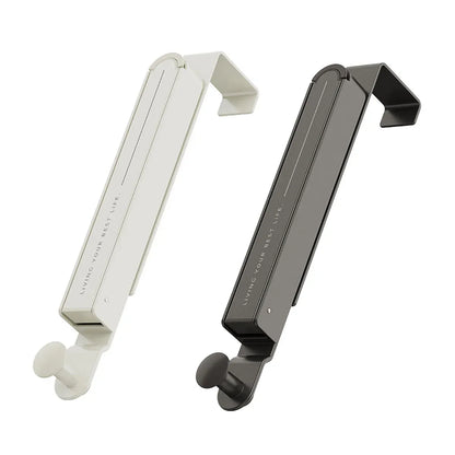 Folding Behind the Door Hook Hanger Clothes Hat Hanger Wall Mounted Organizer - Grey V528-CLOTHES-HOOK-GREY-46MM-725281