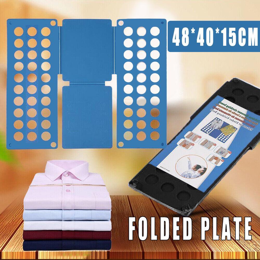 Small Size Folding Board for T-Shirts and Tops Magic Flip Fold Clothes Folder Tool - Black V528-CLOTHESFOLDER-BLACK-880258