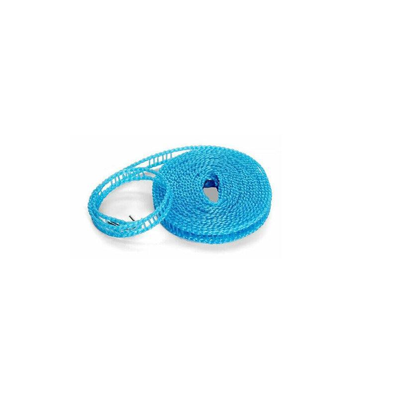 Portable 5M Travel Clothes Line Washing Rope Non Slip Airer Laundry Clothesline - Blue V528-CLOTHESLINE-BLUE-5M-465445