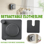 Invisible Wall Mounted Clothesline for Hotel Bathroom Sunbed Laundry Drying Rope V528-CLOTHESLINE-GREY-419193