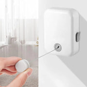 Invisible Clothesline Indoor Drying Rope Wall Mounted Laundry Retractable Line - Grey V528-CLOTHESLINE-GREY-921616