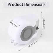 Double Clothes Line Wall Hanger Retractable Clothesline Clothes Dryer 13m Indoor V528-CLOTHESLINE-WHITE-13M-915034