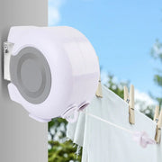 Double Clothes Line Wall Hanger Retractable Clothesline Clothes Dryer 13m Indoor V528-CLOTHESLINE-WHITE-13M-915034