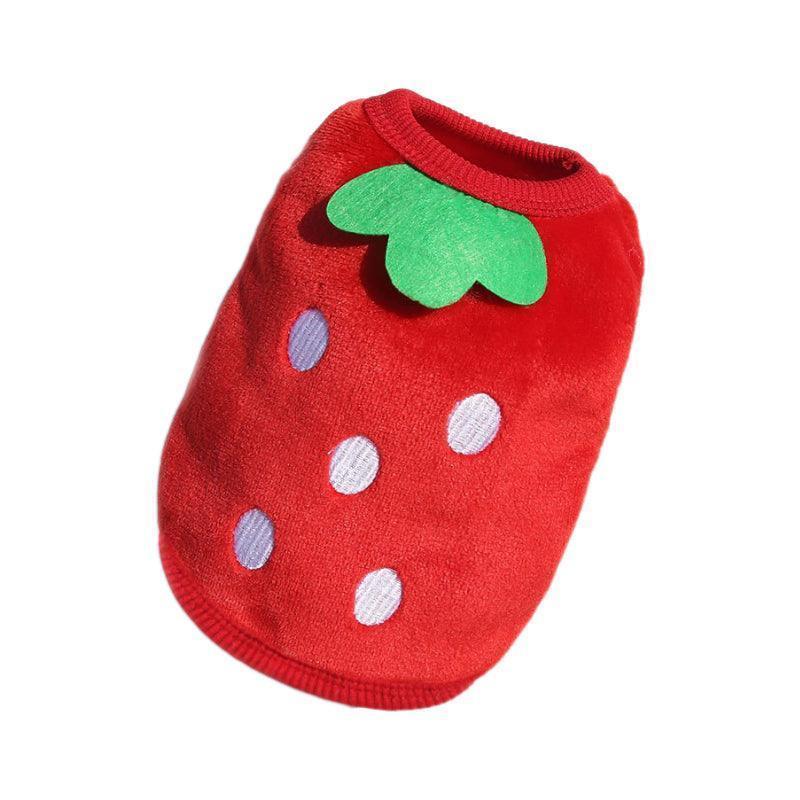 S Size Warm Winter Dog Clothes Soft Fleece Dog Jacket Pet Coat Sweater Cat Jumper - Blue Bell V528-CLOTHING-BLUEBELL-S-46135