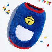 M Size Warm Winter Dog Clothes Soft Fleece Dog Jacket Pet Coat Sweater Puppy Cat Jumper - Blue Ice Cream V528-CLOTHING-BLUEICECREAM-M-19265