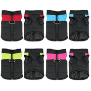 L Size Large Dog Jacket Padded Waterproof Pet Clothes Warm Windbreaker Vest Coat Winter - Red V528-CLOTHING-RED-L-63412