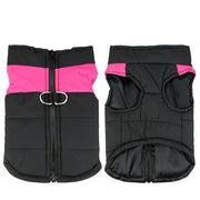 L Size Large Dog Jacket Padded Waterproof Pet Clothes Warm Windbreaker Vest Coat Winter - Red V528-CLOTHING-RED-L-63412
