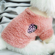 XS Puppy Pet Dog Fleece Warm Jumper Sweater Coat Small Yorkie Chihuahua Cat Clothes - Red V528-CLOTHING-RED-XS-71508
