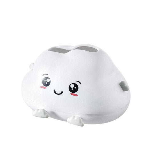 Cute Cartoon Clouds Plastic Tissue Box Desktop Drawer Organizer Storage Box V528-CLOUDS-385862