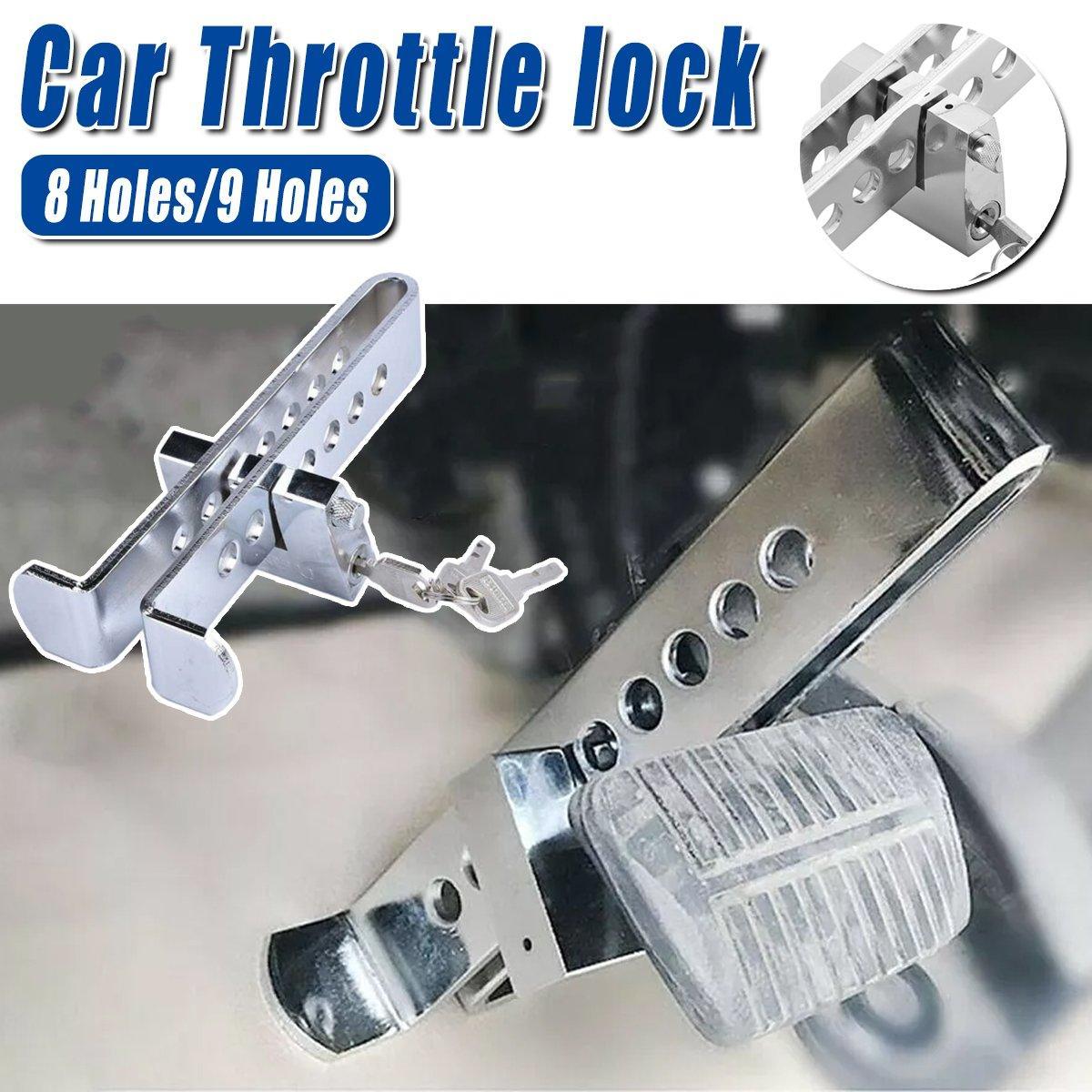 Universal Car Anti-Theft Clutch Throttle Brake Lock 8/9 Holes Security Lock - 9 holes V528-CLUTCH-LOCK-9HOLES-803380