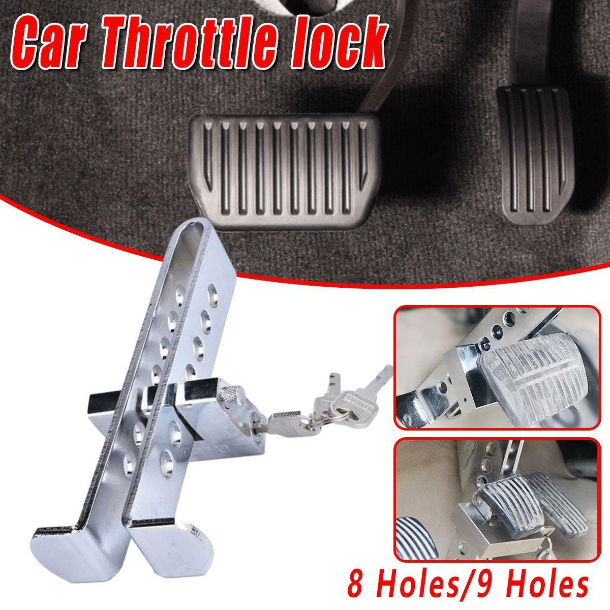 Universal Car Anti-Theft Clutch Throttle Brake Lock 8/9 Holes Security Lock - 9 holes V528-CLUTCH-LOCK-9HOLES-803380