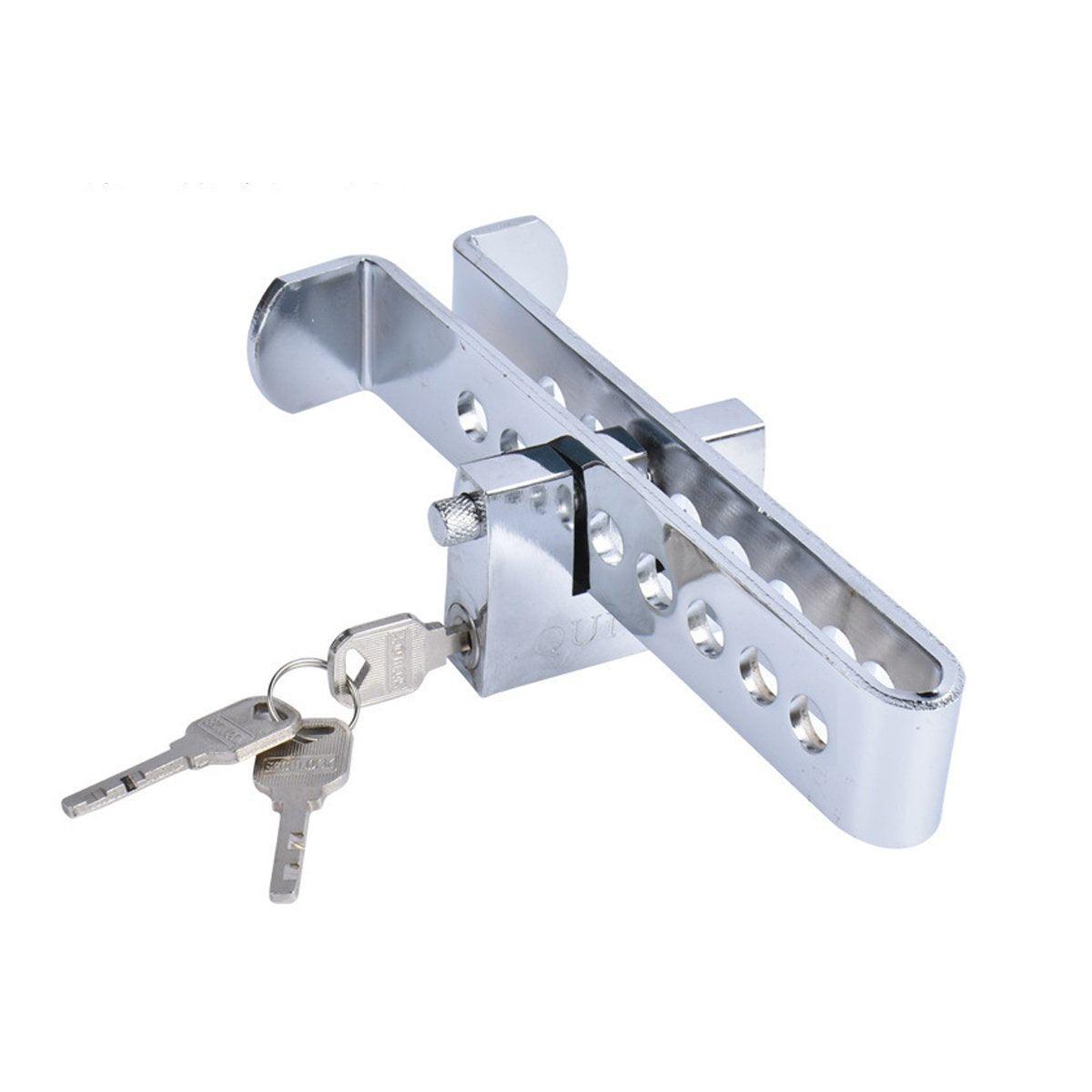 Universal Car Anti-Theft Clutch Throttle Brake Lock 8/9 Holes Security Lock - 9 holes V528-CLUTCH-LOCK-9HOLES-803380