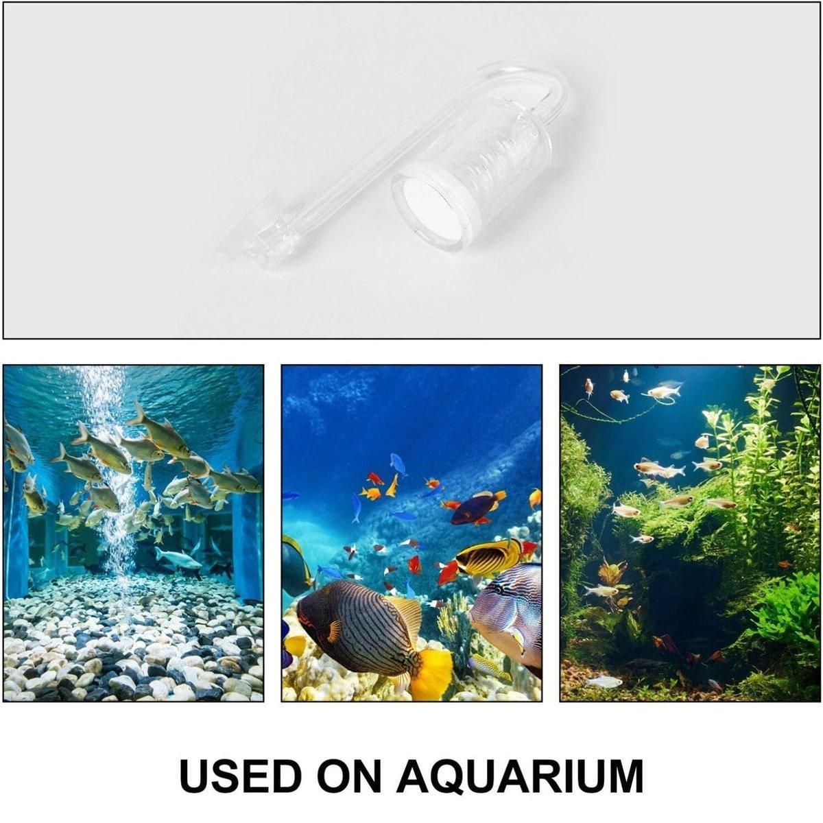 Aquarium Diffuser Glass Spiral Atomizer CO2 Reactor for Planted Tanks V528-CO2-DIFFUSER-296969