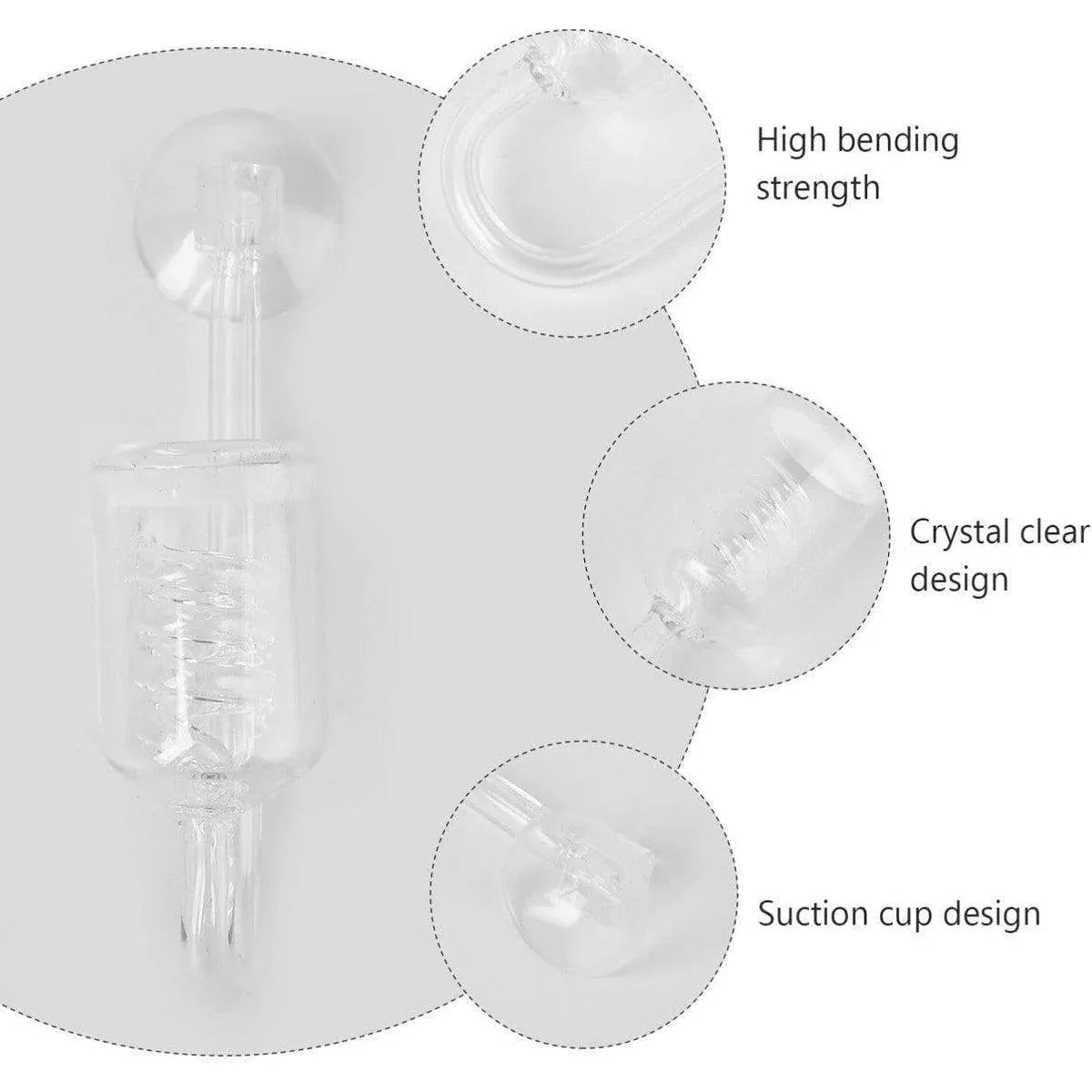 Aquarium Diffuser Glass Spiral Atomizer CO2 Reactor for Planted Tanks V528-CO2-DIFFUSER-296969