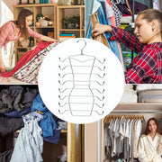 2pcs 8 Tier Metal Clothes Hanger Underwear Storage Organizer Stainless Steel V528-COAT-HANGER-2PCS-841264