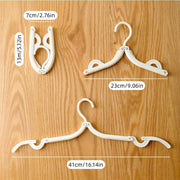 Portable Foldable Clothes Rack Travel Drying Stand for Home and Outdoor Use - Blue V528-COAT-HANGER-BLUE-826443
