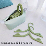 Portable Foldable Clothes Rack Travel Drying Stand for Home and Outdoor Use - Yellow V528-COAT-HANGER-YELLOW-153319