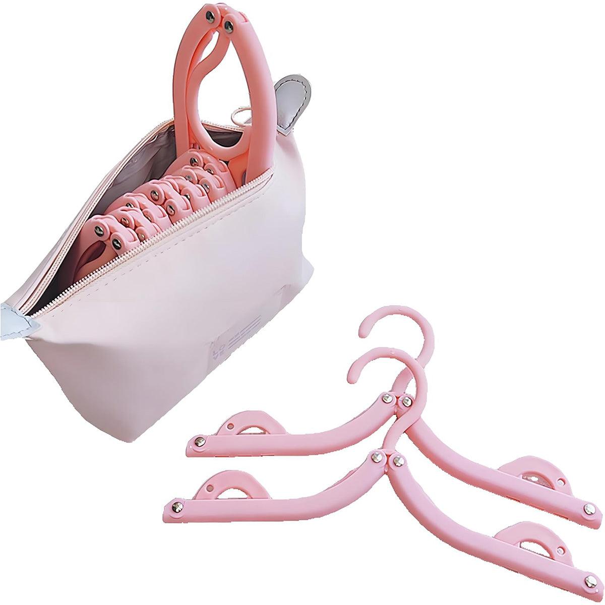 Portable Foldable Clothes Rack Travel Drying Stand for Home and Outdoor Use - Yellow V528-COAT-HANGER-YELLOW-153319