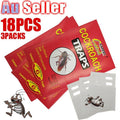 18Pcs /3 Pack Cockroach Bait Sticky Glue Cockroaches Insect Bug Pest Au V528-COCKROACH-3PCS-77622