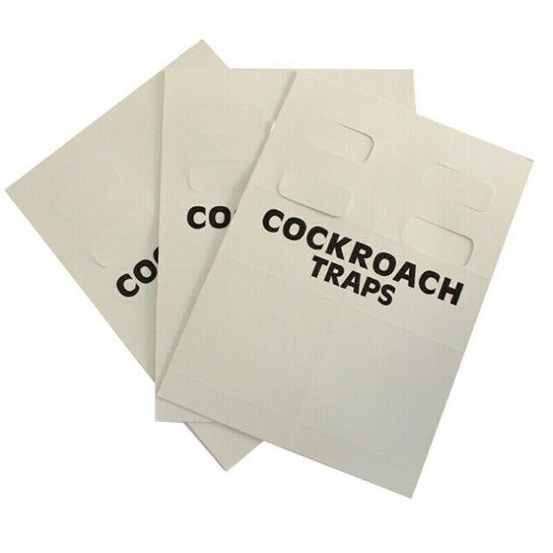 18Pcs /3 Pack Cockroach Bait Sticky Glue Cockroaches Insect Bug Pest Au V528-COCKROACH-3PCS-77622