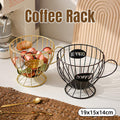 Snacks and Candy Organizer Coffee Capsules Shelf Storage for Kitchen and Pantry - Black V528-COFFEE-BLACK-339145