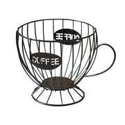 Snacks and Candy Organizer Coffee Capsules Shelf Storage for Kitchen and Pantry - Black V528-COFFEE-BLACK-339145