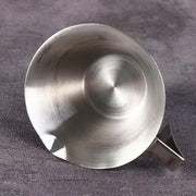 100ml Stainless Steel Coffee Extraction Measuring Cup Graduated Coffee Tool V528-COFFEE-EXTRACT-CUP-SILVER-998402