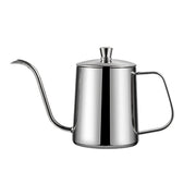 Hand Drip Coffee Pot Stainless Steel Fine Spout Hanging Ear Filter Cup Kettle - Silver V528-COFFEE-KETTLE-SILVER-489507