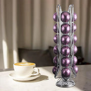 24 Coffee Capsule Holder Rack Storage Stand Pod Display Organizer Shelf Kitchen V528-COFFEE-POD-HOLDER-475220