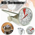 Milk Coffee Probe Thermometer Maker Temperature Jug Pan Clip Stainless Steel New V528-COFFEE-THERMOMETER-86162