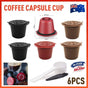 6Pcs For Nespresso Maker Machine Reusable Filter Coffee Capsule Pods V528-COFFEECAPSULECUP-6PCS-23520