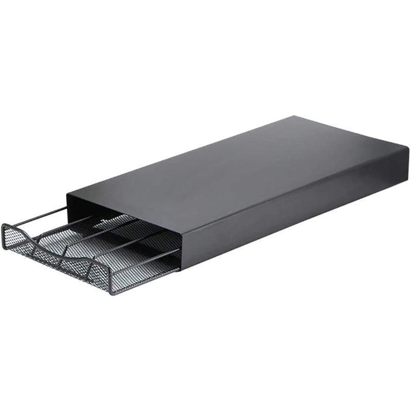 Coffee Pod Holder Drawer for Nespresso - 40 Capsules Storage Rack Stand V528-COFFEECAPSULEORGANIZER-626466