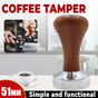 51mm Coffee Tamper Aluminum Alloy Base Wooden Handle for Espresso Machine V528-COFFEEGRINDER-51MM-78094