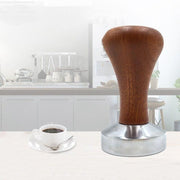 51mm Coffee Tamper Aluminum Alloy Base Wooden Handle for Espresso Machine V528-COFFEEGRINDER-51MM-78094
