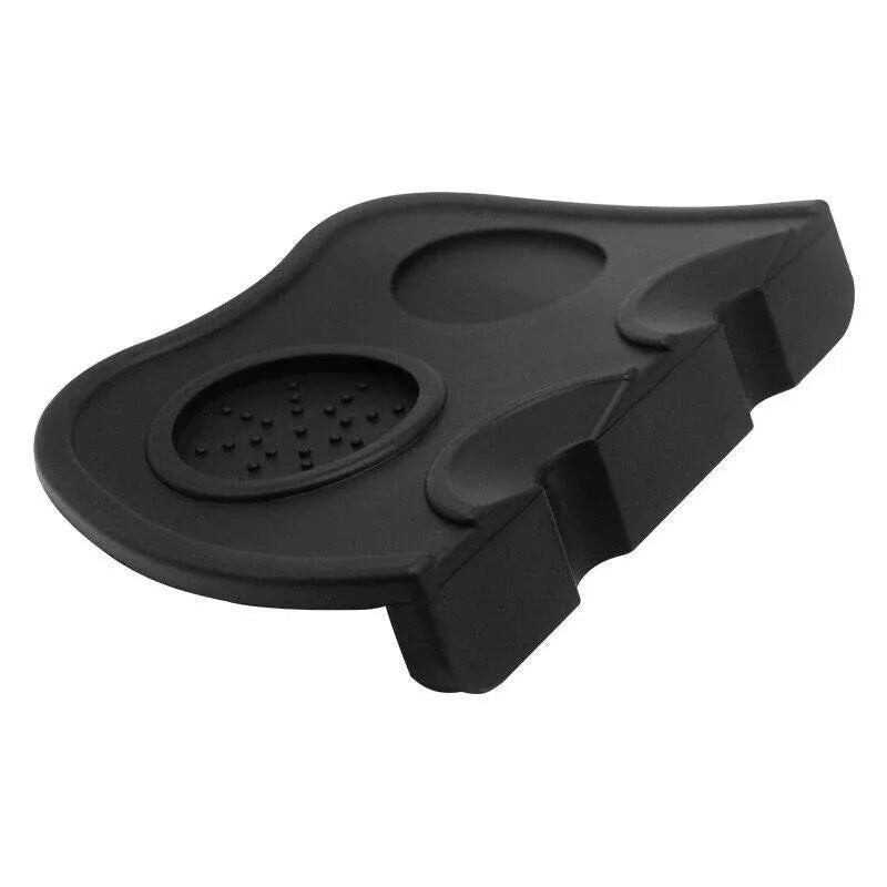 Double Slot Silicone Coffee Tamper Mat | Non-Slip Corner Tamping Pad 21x15x4cm V528-COFFEEMATS-L-44191